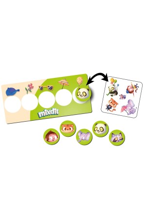 Mixdit- Okul Öncesi Dikkat Ve Görsel Algıyı Geliştiren Kutu Oyunu 3-5 Yaş - Playever
