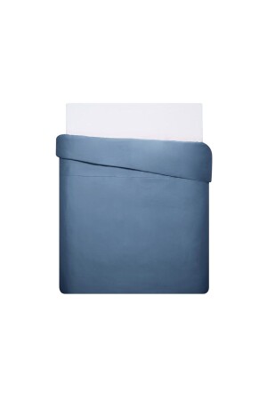 Mix&Match-Doppelbettbezug aus Baumwollsatin Indigo 60222811 - Linens