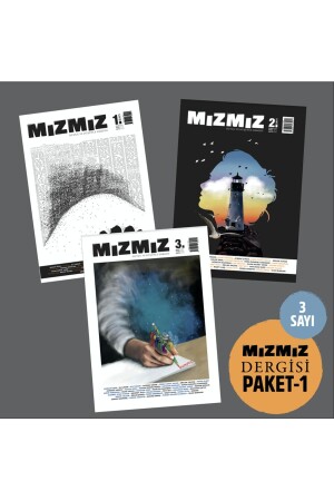 Mızmız Dergisi 1 Paket (1-2-3) - 2