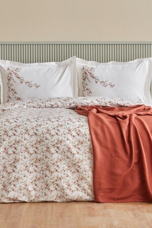 Mizu %100 Pamuk Çift Kişilik Pike Hediyeli Nevresim Takımı 200.21.01.0930 - Karaca Home