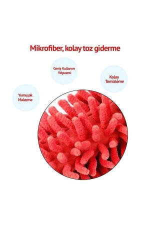 Mlvx Teleskop-Mikrofaser-Praktisches, ausziehbares Staubbürstengerät – 1 Stück Idır Mlv Blsm - 4