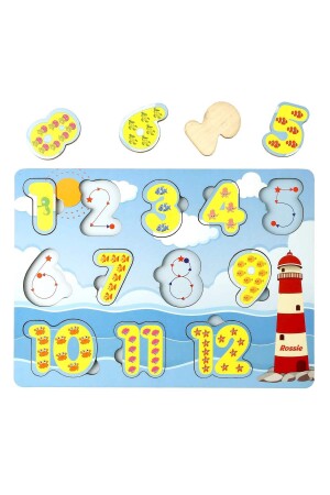 أرقام الخشب من النص المتحرك MMM48202 - Rossie