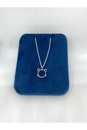 MNZ-قوقعة القط الفضية -قوقعة القط -قوقعة وجه القط -قوقعة فضية للنساء -قوقعة فضية -قوقعة فضية كدي كوليه01 - Armeks