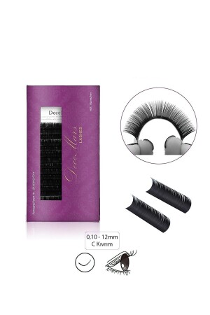 ميشات الحرير من MNZ 0-10mm سمك C طوول 12mm - Decemars