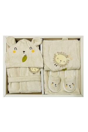 (MNZ) - (بيبي بنت صبي) - (بيت 0-3 سنوات) - (غابات حمام الخروف المعدة 100% من القطن الطبيعي - Vivala