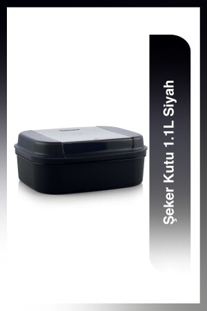 صندوق الحلوى من طراز MNZ 1 1l سوداء 11166327 - Tupperware