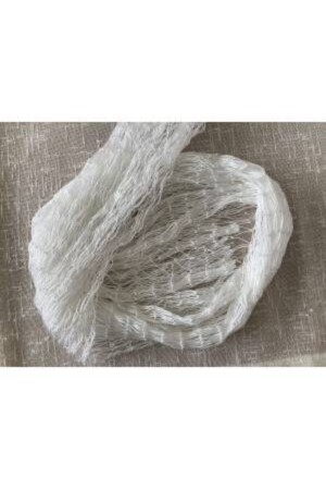 شبكة صيد ديكوراتية MNZ 1 متر طول 2 للأزياء والديكور. 5 متر عرض لون أبيض - Dodopazar