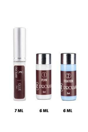 مجموعة رفع مادة منشطات العين من نوع MNZ - الملفات الملتصقة رقم 1 ومرحلة الاستقرار رقم 2 - Prolash Lifting