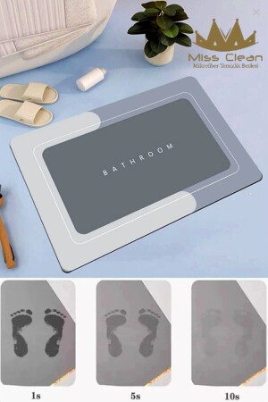 MNZ-( 1 قطعة) 40*60 سم حمام مع مضاد للنزلق قاعدة استنشاق المياه هيكل مربع - Missclean
