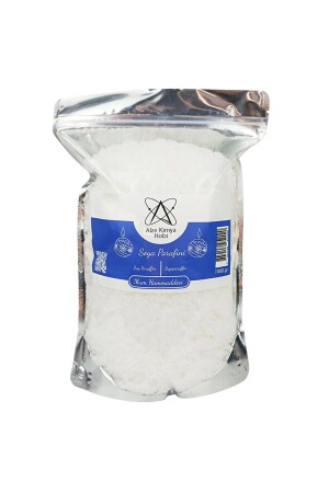 مادة خام من شمعة الصويا البيضاء المكررة من MNZ تصنع شموع بيضاء في حزمة 1 كيلو - Alze Kimya