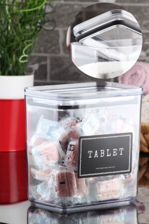 MNZ- ديكوراتيكي مستطيل فراغ مغطى غسيل الأطباق صندوق تخزين الأقراص 1 قطعة CZM2157 - incili home