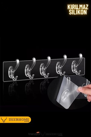 مُلصق مُلصق بالسيليكون MNZ << 1 قطعة >> - Ezmk Ev Gereçleri