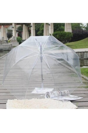 المظلة الشفافة من نظام المراقبة (MNZ) 1 - Moda Şemsiye