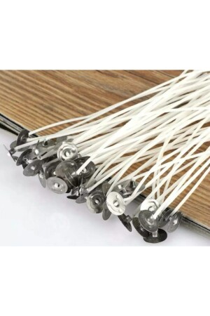 مكنسة منشعة MNZ 10 سم 100 قطعة جاهزة مكنسة صلبة جيل-بارافين متوافقة مكنسة منشعة أصلية - Doğan Mum