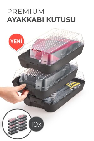 صندوق الأحذية المتحفظة من طراز MNZ 10 قطع 108021 - Vienev