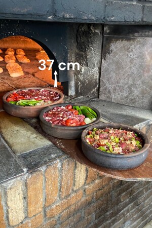 MNZ - متوسط الحجم خفيفة طينية كاسيرول لاستعمال 10 أشخاص 39 سم AD5010 - AdenArt