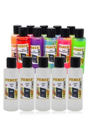 مجموعة صنع من النخيل من MNZ 10 قطع من جيل النخيل من النخيل + 5 قطع من بوراكس السائل من النخيل من النخيل من النخيل - Kids Like