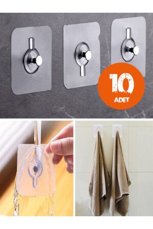 مجموعة MNZ من 10 صبغات عالية القوة الذاتية اللاصقة عجلة الرف حاملة المقبضات المقبض (6x6 سم) - Tor Store