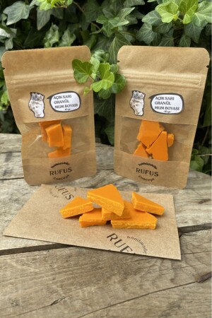 صبغة الشموع المضيئة الصفراء الضوئية MNZ 10 غرام - Rufusconcept