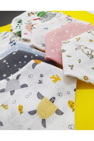 MNZ-- 100% عضوية حبة الأطفال، السترة، الحبل، حبة الأطفال، حزمة 12 مع التقطعات، طبقة مزدوجة نمط حبة الأطفال، الحزمة 12 حزم - mugaSA