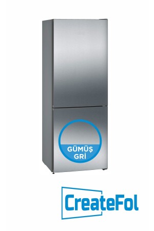 ثلاجة ذاتية التلصق من الفضة من MNZ غامضة غامضة تغطي الأوراق 100 سم × 2 متر - Createfol