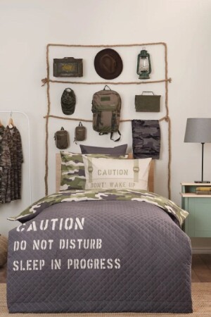 MNZ-كاراكا كامفلاج منزلي 100% قطن واحد كامل مجموعة 200. 21. 01. 0389 - Karaca Home