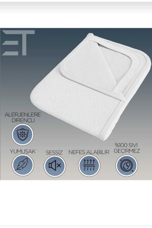 MNZ- القطن الميتار واحد مضجرة مضجرة واقية السوائل مضجرة واقية ورقة السرير 100 × 200 طلاء أم ابنة صفارة مجموعة - AYHOME