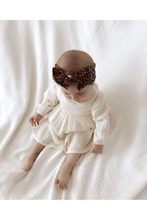 كريم MNZ 100% قطن 4 طبقات مسلين الطفل والطفل غطاء 110x120cm RBKE500 - Rose & Blanc