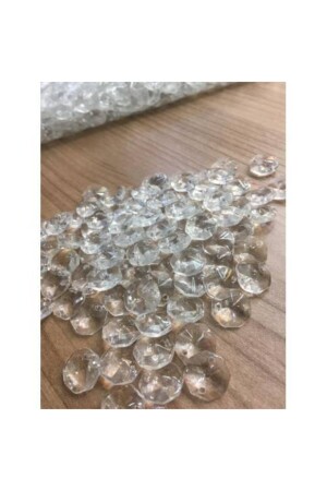 MNZ-مزدوج ثقب طباعة ثمانية أربعينيات مم كريستال الزجاج الشنابل الحجر الكريستال ثمانية أربعينيات الشنابل الحجر 100 - ADA AVİZE