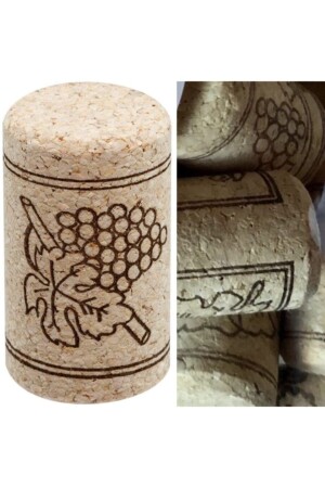 MNZ-قنينة من الفناء 100 كمبيوترات نبيذ طبيعي قنينة من الفناء من الفناء K15MA02 - Şarap Takıları Bozcaada