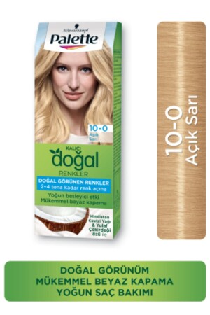 ألوان طبيعية دائمة من MNZ 10-0 صفراء خفيف - Palette