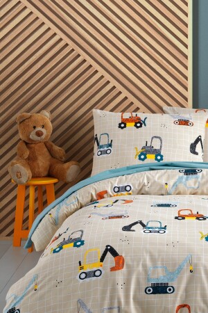 إنشاء MNZ 100% القطن Ranforce غطاء واحد غطاء القماش مجموعة 160x220 CTNTCO16 - Cote Blanc