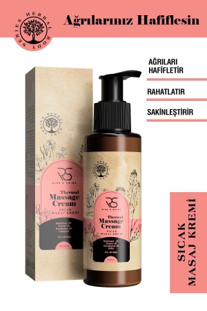 كريم تدليك حراري MNZ - 100 مل RS0094 - rise and shine