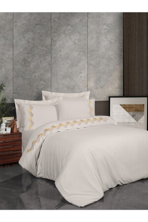 MNZ-مضاعفة 100% القطن ساتين مطبخة غطاء القماش المكشوفة المجموعة - Tanem Home