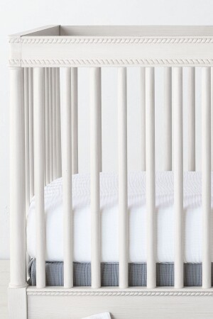 ورقة الحضانة الأمية المعدلة من المسلينات MNZ المرنة 100% القطن العضوي (UP TO 65X95 CM) - Anne Sesi