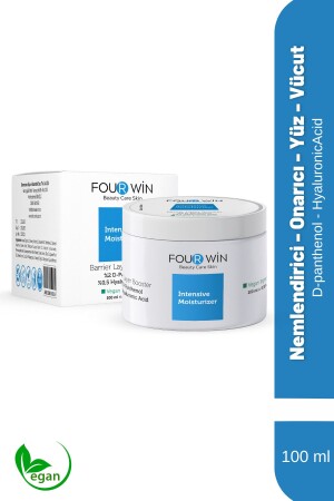 MNZ- إصلاح الحاجز تعزيز التريخ الرطيب الوجه - كريم الجسم المياه على أساس 100 مل - Four Win