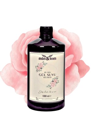 ماء الوردة النقيّة من الدهون الكاملة من MNZ 1000 مل 0104 - MinTom