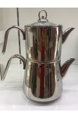 علبة شاي من فولاذ MNZ 10007 - Aryıldız