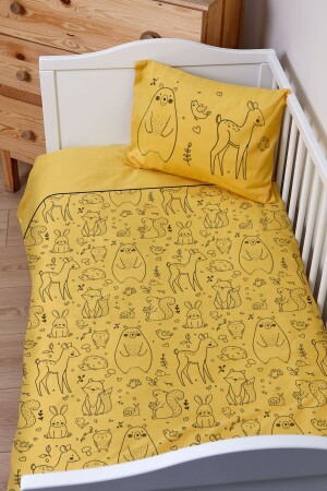 مجموعة غطاء القماش من MNZ - حجم الطفل (100X150) ETNTB1STKT016 - Tuğba Kuğu