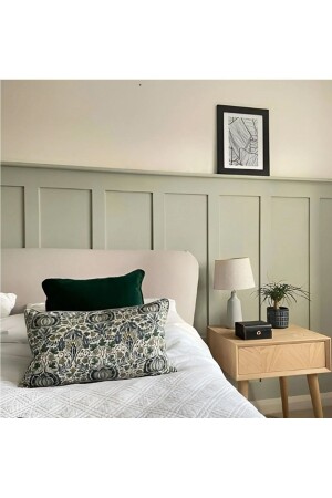 MNZ-® قابل للرسوم 100x8x6mm MDF خام سكاندينيفية الجدار لث 1 حزمة (5 أجهزة) - Egge Home