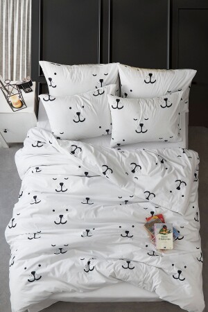 مجموعة من الغطاء الطبيعي من القطن المزدوج MNZ 1037 - BONJARDİNHOME