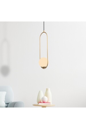 مصباح عجلة من قوس MNZ تصميم حديث شمعة ذهبية 104PL1. 40GD. 02 - Nest Aydınlatma