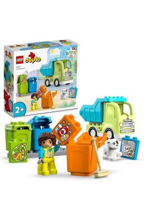 شاحنة إعادة التدوير من مدينة MNZ 10987 مجموعة بناء الألعاب (15 PIECES) LG10987 - LEGO