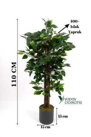 شجرة بنيامين الاصطناعية (MNZ) 110 سم - Yapay Çiçekçiniz