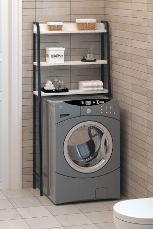 آلة غسيل MNZ - غسيل جفاف رف منظمة الحمام منظمة آلة رف أعلى منظمة 1115 - EGEMEV