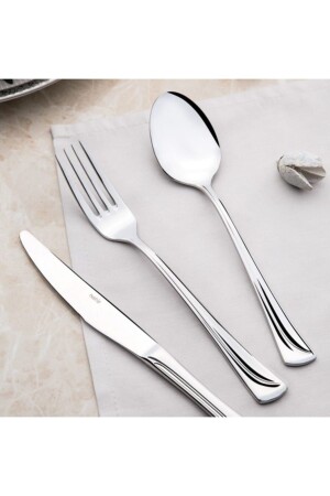 MNZ-ماكس 12 قطعة سكاكين الطعام، 1 دولة سكاكين الطعام من الصلب العادي 18-10 304 1. - Nehir