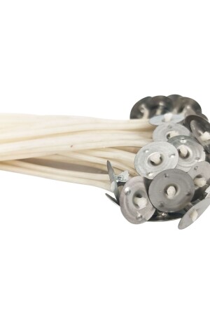 مُصدر الشموع من MNZ 1-2 مم مُصَفّر 10 سم (THIN) 25 قطعة - Alze Kimya Hobi