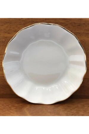 لوحة الشاي من البورتسلان المزخرفة من MNZ، 12 قطعة، 12 قطعة، لوحة الشاي من الأم اللؤلؤية - Porland