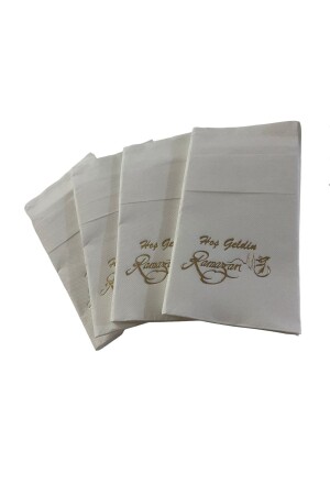 MNZ-ذهبية زرقاء أبيض مرحبا رمضان جيب لمس النابكين 12 بيكس 40x40 - kidspartim