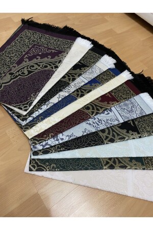 مجموعة هدايا من طراز MNZ 12 قطعة طيفيتة صلاة سجادة - Ayhanhome